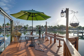 St Pete Beach Paradise with Hot Tub and Boat Dock!